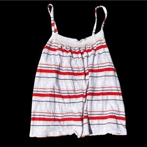 Striped Sleeveless tank top woman’s shirt